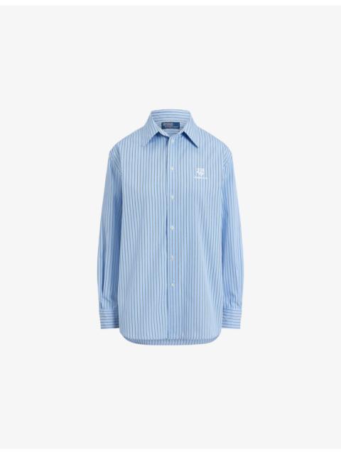 Polo Ralph Lauren Polo Ralph Lauren x Wimbledon Logo-Embroidered Cotton Shirt