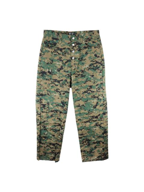 Thug Club camouflage-print trousers