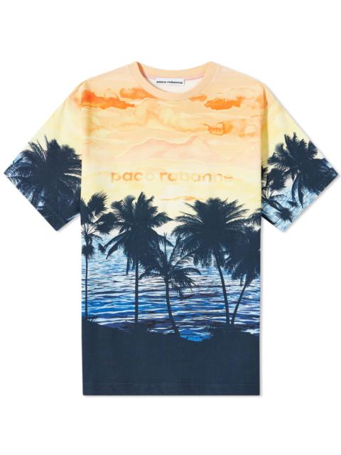 rabanne Paco Rabanne Sunset Logo T-Shirt