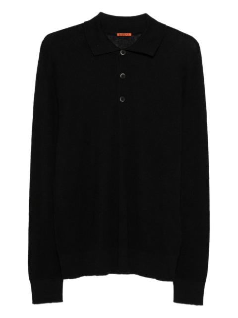 BARENA long-sleeve polo shirt