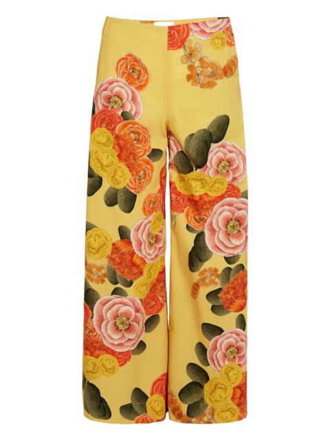 GIAMBATTISTA VALLI floral trousers