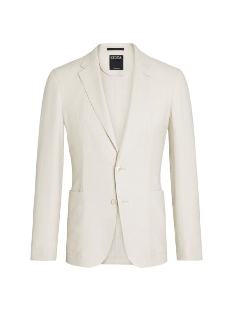 single-breasted blazer