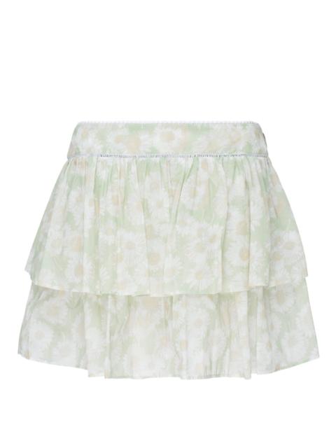 Stella McCartney Daisy Print Mini Skirt