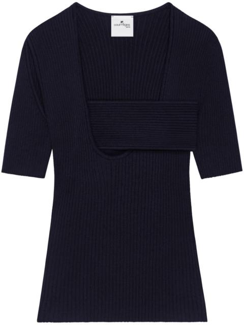 courrèges Infinity top