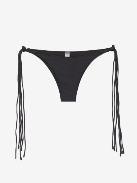 Frankies Bikinis x Jennie Camille fringe-detail bikini bottoms