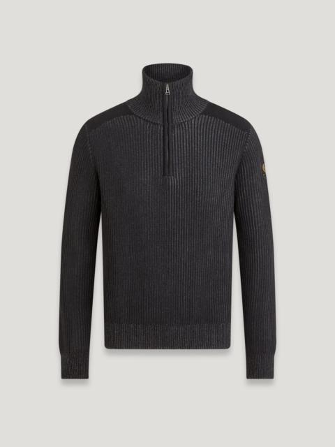Belstaff STANLEY QUARTER ZIP JUMPER