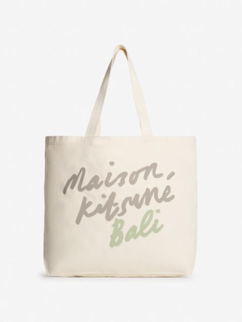 トートバッグ Maison Kitsune x Vilebrequin Balade Tote Vilebrequin Vilebrequin x Maison Kitsuné Balade Wave Cotton