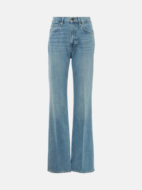 FRAME The Pixie high-rise slim-fit jeans