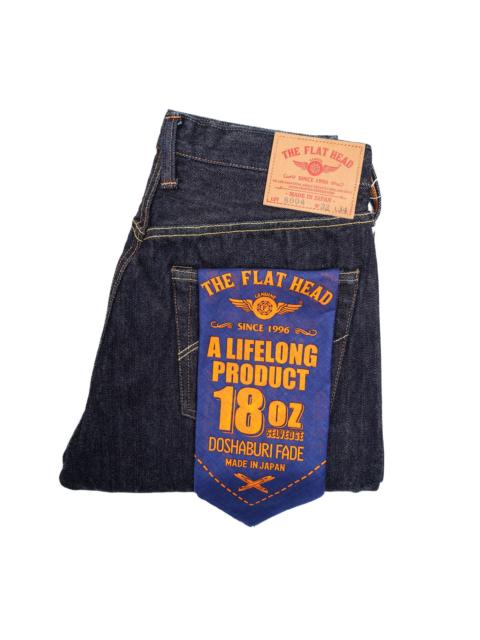 THE FLAT HEAD FN-8004 18oz Selvedge Denim Wide Taper