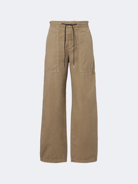 FRAME Gallery cotton wide-leg pants