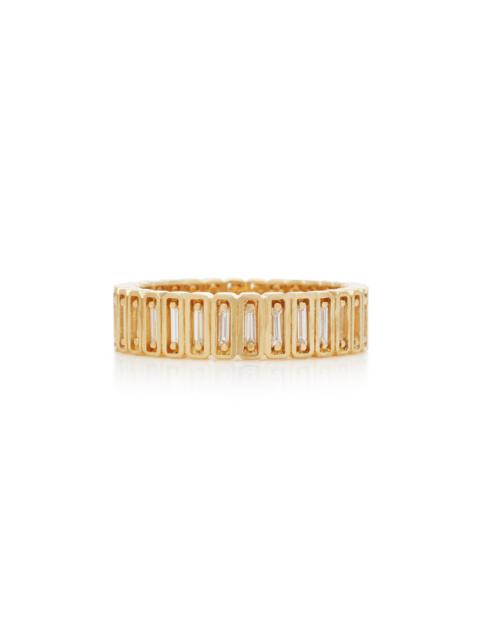 SUZANNE KALAN Inlay Collection 18K Yellow-Gold Eternity Band gold