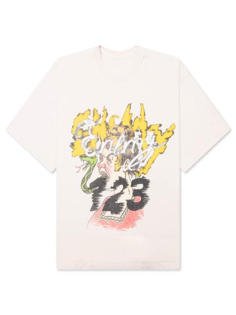 RRR123 SNAKE CVA TEE - VINTAGE WHITE