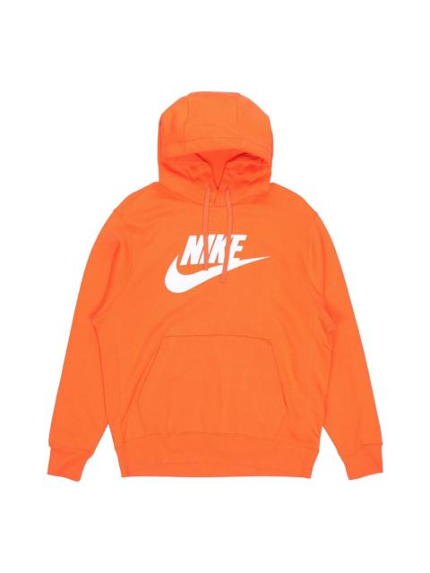 Nike Sportswear Club Fleece Sports Printing Pullover Orange BV2974-837