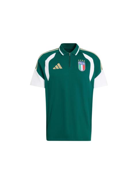 adidas adidas Italy 2026 Tiro Polo Shirt Collegiate Green