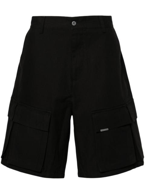 REPRESENT logo-plaque cargo shorts