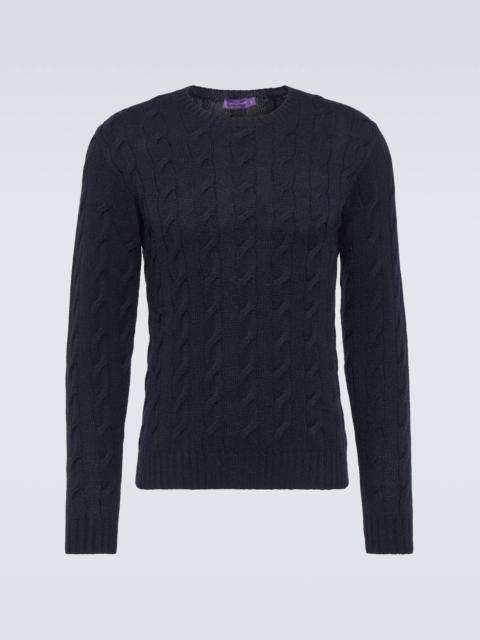 Ralph Lauren Cable-knit cashmere sweater