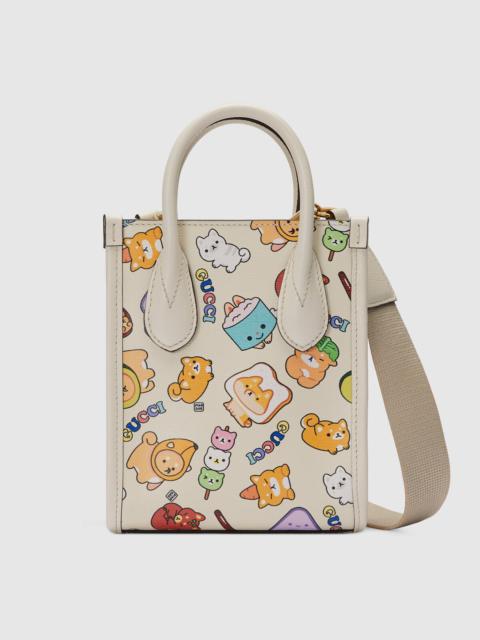 GUCCI Gucci animal print mini tote bag