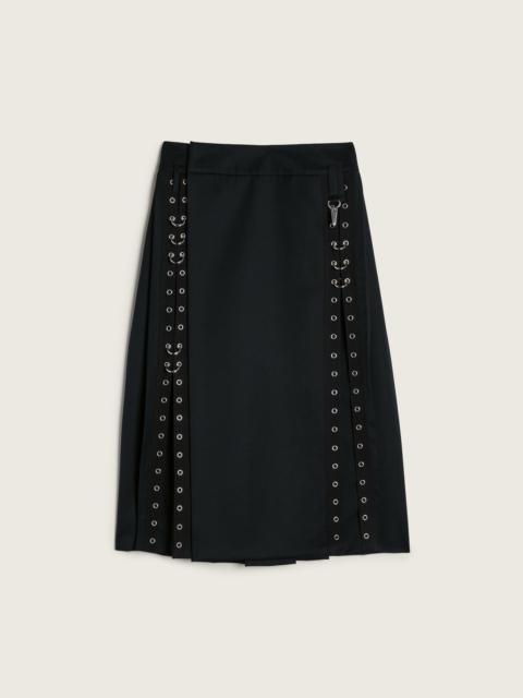 Simone Rocha Tailored Grommet Ring Clip Kilt