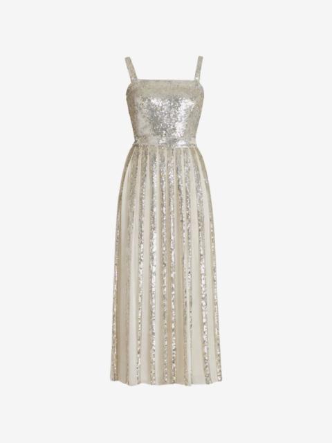 Temperley London Filigree strappy gown