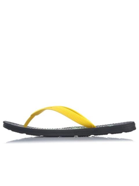 Li-Ning Li-Ning Disney Crossover LN Floper Colorblock Casual Yellow Black Flip-Flops AGAP003-1