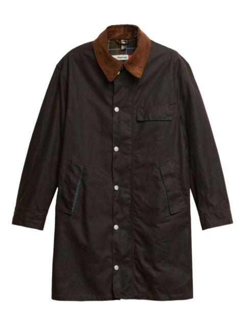 Barbour corduroy-collar jacket