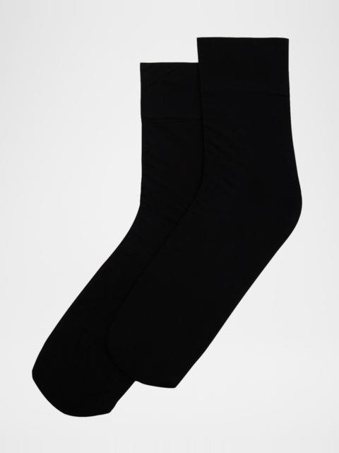 commando Ultimate Opaque Microfiber Ankle Socks