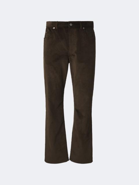 Loewe Cotton corduroy straight pants