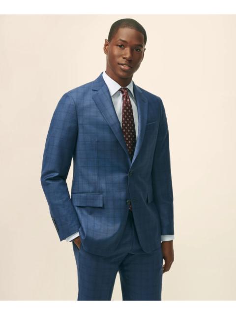 Brooks Brothers American-Made Classic Fit Multi-Checked 1818 Suit