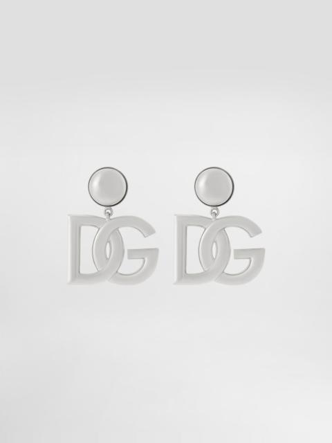 Dolce & Gabbana Clip-on earrings with DG logo
