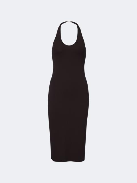 GUCCI Horsebit crêpe jersey midi dress