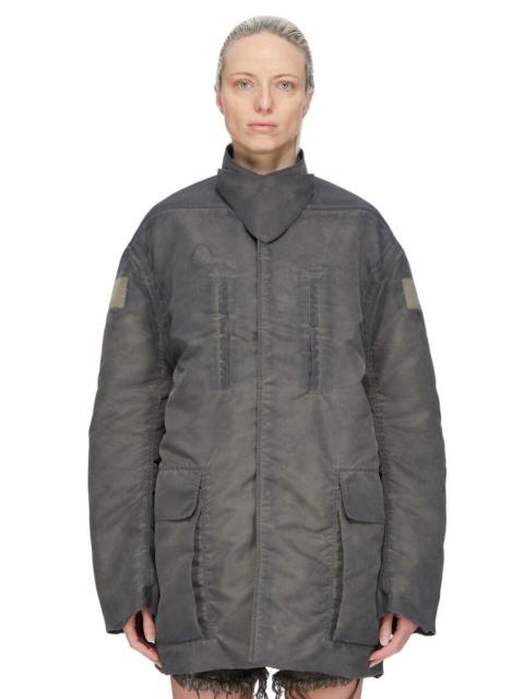 Rick Owens COLLARED MAC