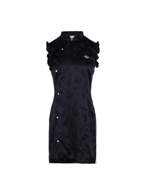 adidas (WMNS) adidas New Chinese Dress Asia Sizing 'Black Mint' KY5753