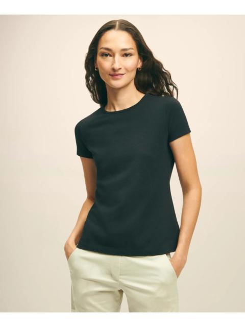 Brooks Brothers Elevated Cotton Modal Pique T-Shirt