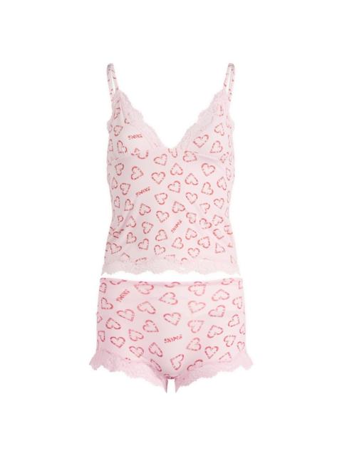 SKIMS SKIMS Fits Everybody Lace Cami & Boyshort Set