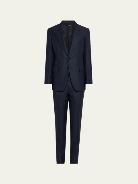 Men's Shelton Mouline Sharkskin Suit