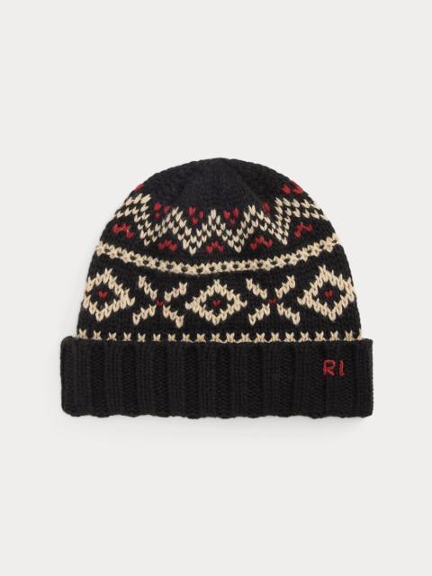 Polo Ralph Lauren Patterned Wool-Blend Beanie