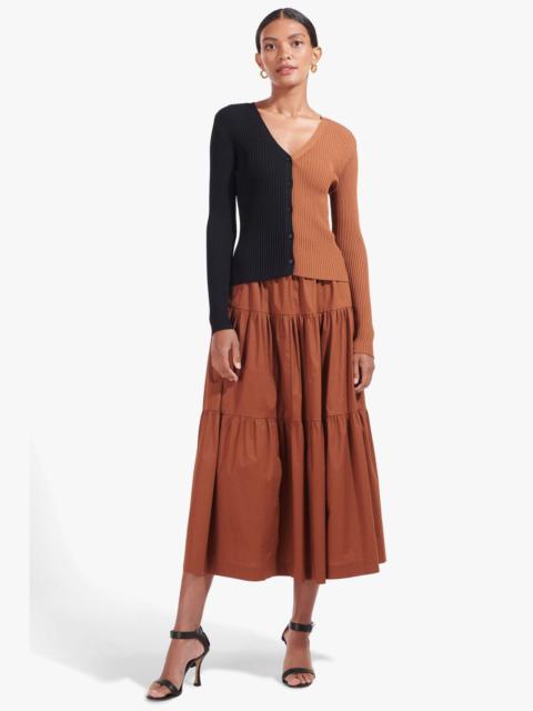 STAUD STAUD | SEA SKIRT TAN