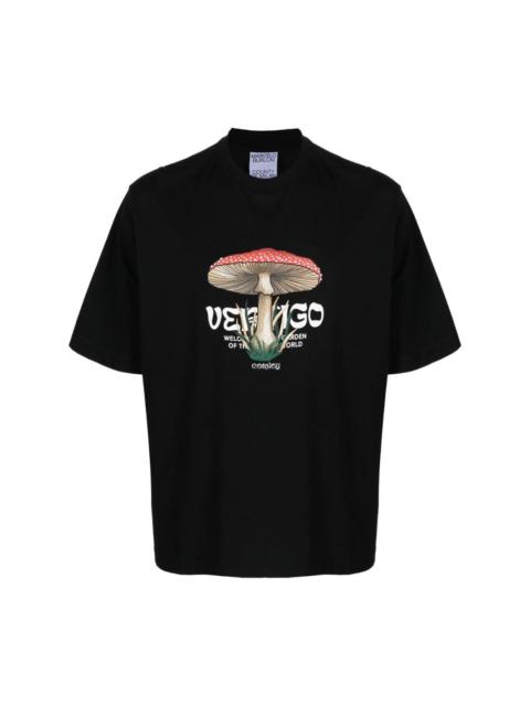 'Vertigo' mushroom-print T-shirt