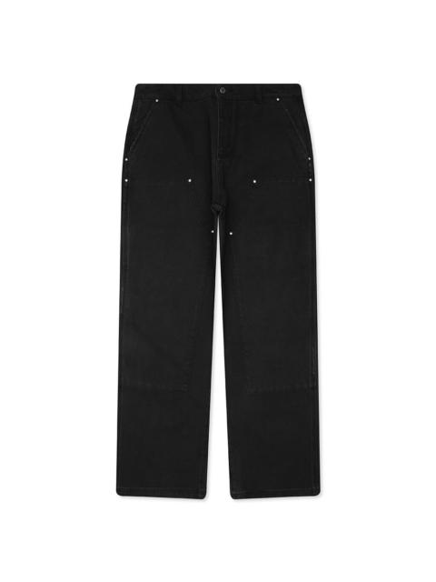 REPRESENT HEATON WORKER PANT - JET BLACK
