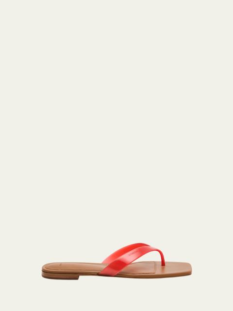 Vince San Juan Jelly Flat Thong Sandals
