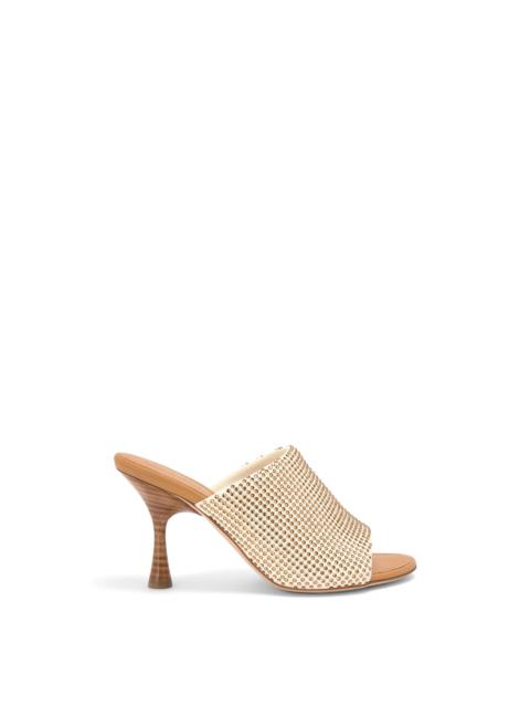 Loewe Mule in suede and crystal