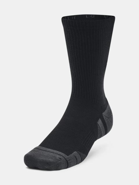 Under Armour Unisex UA Performance Tech 3-Pack Crew Socks