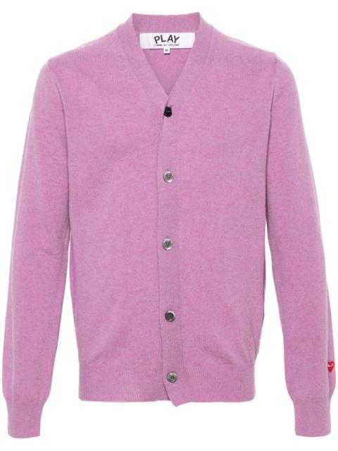 Comme des Garçons PLAY V-neck wool cardigan