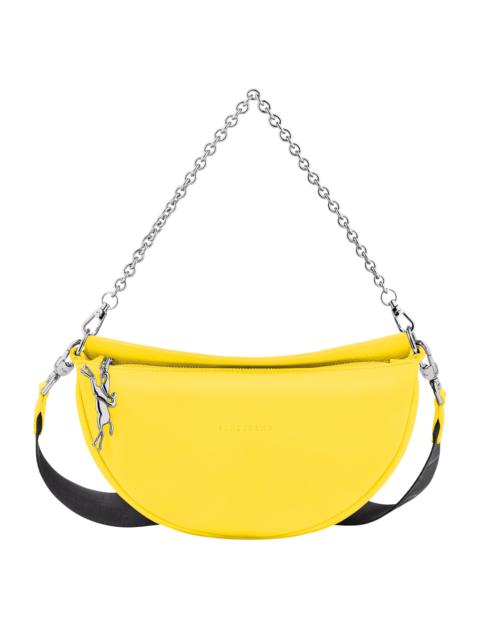 Longchamp Smile S Crossbody bag Yellow - Leather
