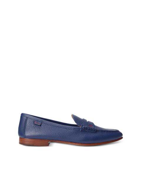 Polo Ralph Lauren pebbled penny-tab loafers