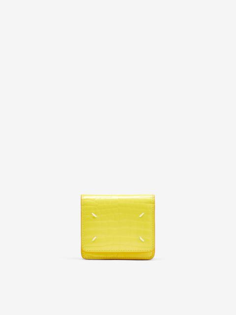 Maison Margiela Small leather chain wallet