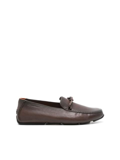 leather loafers