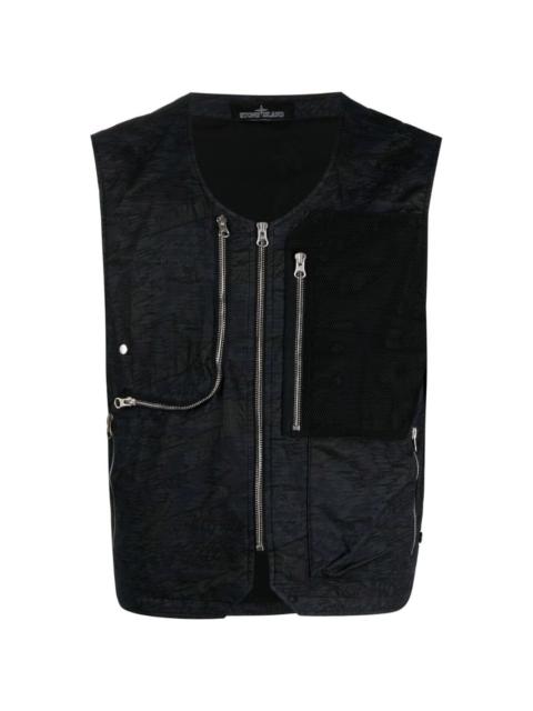 Stone Island Shadow Project utility-style gilet