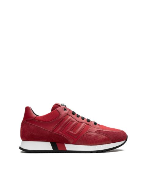 Greek Key Contrast "Red" sneakers