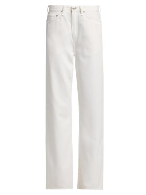 rag & bone Women's Featherweight Sofie Wide-Leg Jeans - White